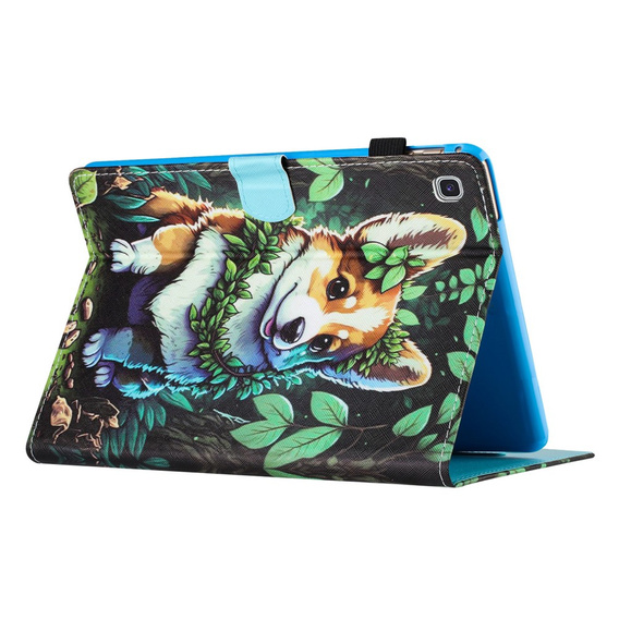 Чохол для Samsung Galaxy Tab S6 Lite 2022 / 2020, з клапаном, corgi dog