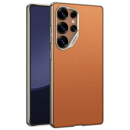 Чoхол до Samsung Galaxy S25 Ultra, GKK Leather, помаранчевий