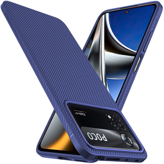 Чехол Twill для Xiaomi Poco X4 Pro 5G - Blue