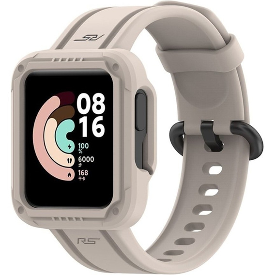 Силиконовый ремешок RS Strap до Xiaomi Redmi Watch 2 Lite, Beige