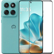 3D загартоване скло для Motorola Edge 60 / 60 Fusion, чорна рамка