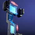 Blavec Selfie Stick Aluminium Fusion P07 с MagSafe, светодиодной подсветкой и пультом дистанционного управления