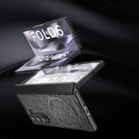 Чехол для Samsung Galaxy Z Fold6 5G, Mechanical Legend, чёрный