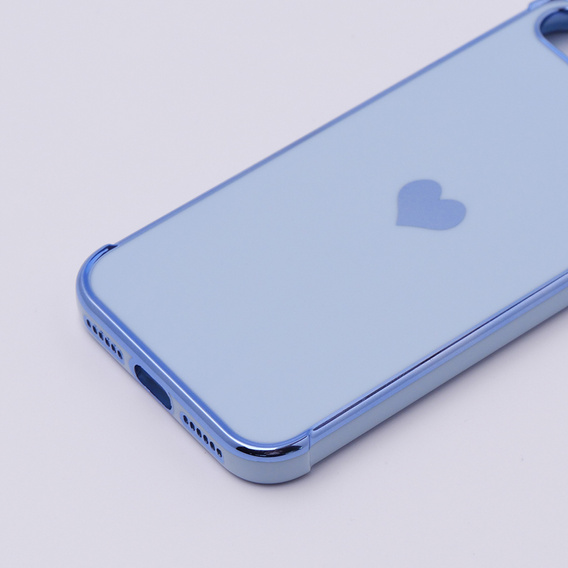 Чехол до iPhone 7/8/SE 2020/SE 2022, Electro heart, синий