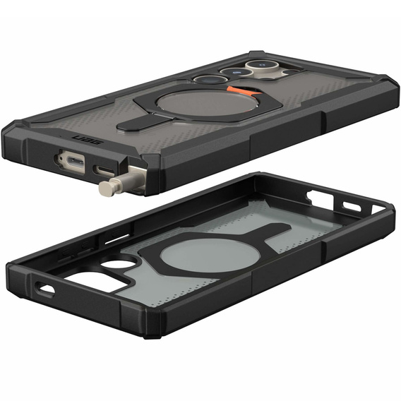 Чoхол Urban Armor Gear до Galaxy S24 Ultra, Plasma XTE Kickstand, чорний
