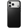 Чехол Nomad для iPhone 17 Pro Max, современный кожаный чехол, черный