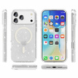 Чохол для iPhone 17 Pro Max, для MagSafe, блиск - прозорий