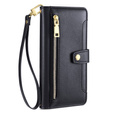 Чохол-книжка для iPhone 14 Pro Max, Wallet Zipper Pocket, чорний