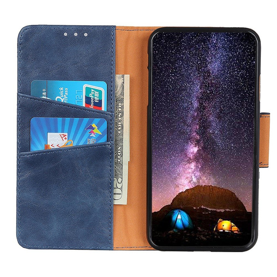 Чoхол Wallet до Xiaomi Redmi Note 9 - Blue