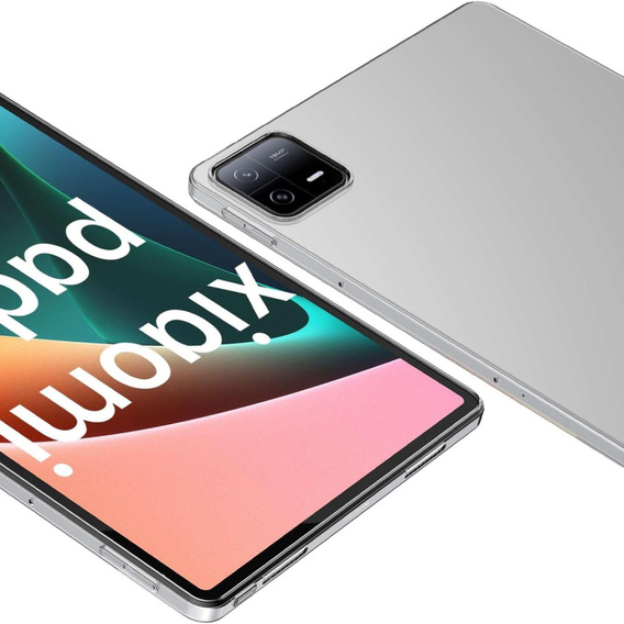 Чохол для Xiaomi Pad 6 / 6 Pro, силіконовий, прозорий