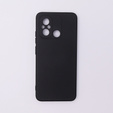 Чехол до Xiaomi Redmi 12C, Silicone Lite, чёрный