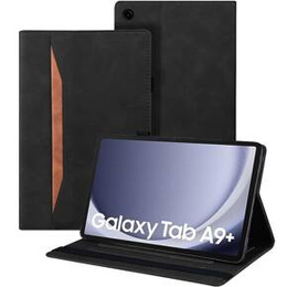 Чехол для Samsung Galaxy Tab A9+, Classic, с местом для стилуса, чёрный