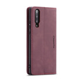 Чехол CASEME для Samsung Galaxy A70, Leather Wallet Case, бордовый