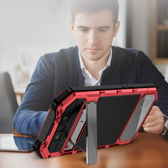 Бронированный чехол для iPhone 16E, R-JUST, красный