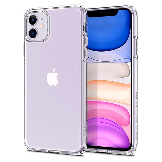 Чoхол Spigen до iPhone 11, Liquid Crystal, прозорий