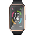 Чехол 2в1 с защитой экрана для часов Huawei Band 6/7, Rose gold