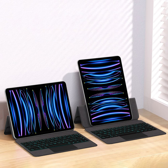 Чехол-клавиатура для iPad Pro 11" 2024, Magnetic Keyboard Touchpad, чёрный