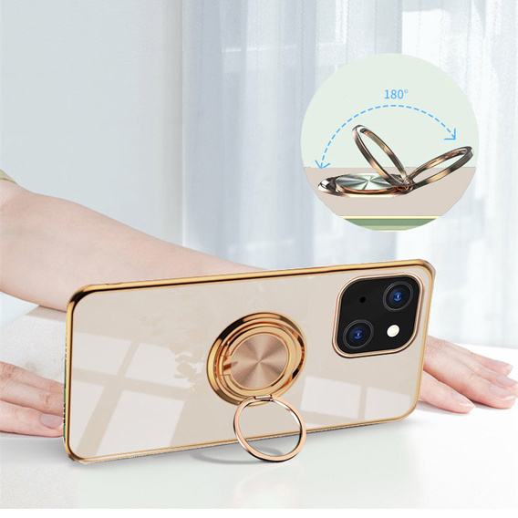 Чoхол до iPhone 13, Electro Ring, світло-рожевий