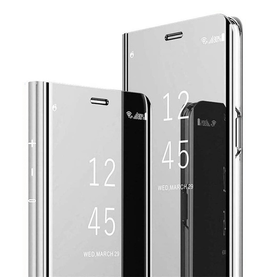 Чoхол до Xiaomi 11T / 11T Pro, Clear View, сріблястий