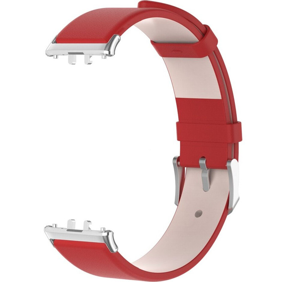 Шкіряний ремінець для Samsung Galaxy Fit 3, червоний