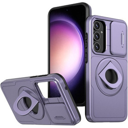 Бронированный чехол для Samsung Galaxy A54, CamShield Magnet, фиолетовый