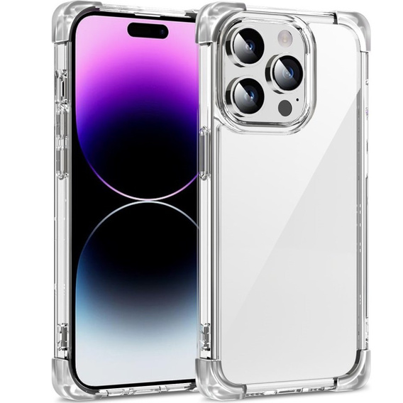 Чехол для iPhone 14 Pro, ERBORD CornerShield, прозрачный