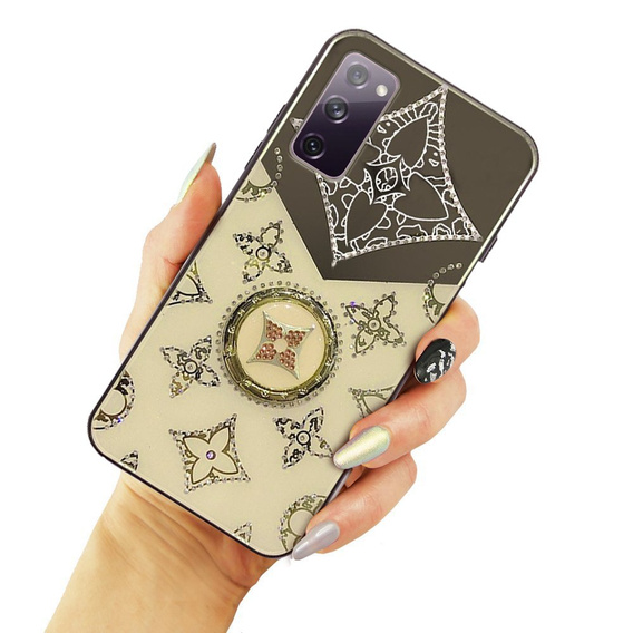 Чехол Fashion до Samsung Galaxy S20 FE, золотой