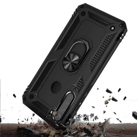 Броньований Чoхол до Xiaomi Redmi Note 8, Nox Case Ring, чорний