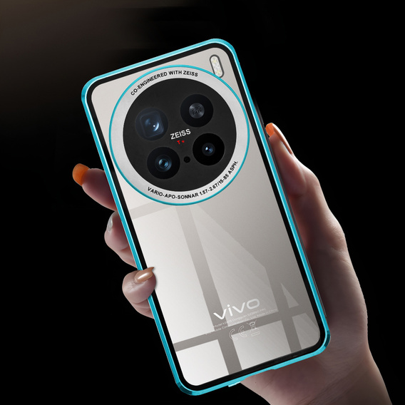 Чохол для Vivo X200 Pro 5G, Magnetic Dual Glass, м'яти