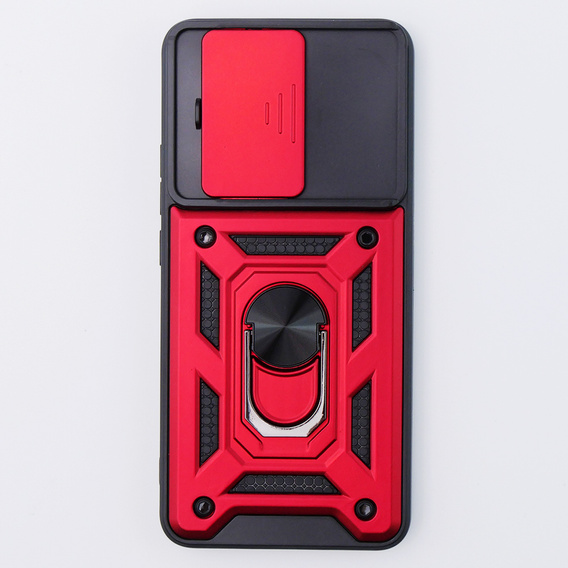 Чехол NOX Camera Slide Xiaomi 13T / 13T Pro, CamShield Slide, красный