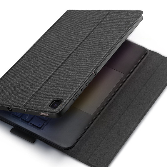 Чехол + клавиатура Samsung Galaxy Tab S6 Lite P610/P615 2020, S6 Lite 2022 10.4, Dux Ducis Magnetic, чёрный