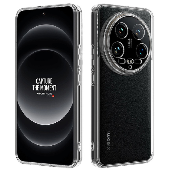 Чехол до Xiaomi 14 Ultra, Fusion Hybrid, прозрачный
