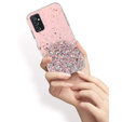 Чoхол до Samsung Galaxy M52 5G, Glittery, рожевий