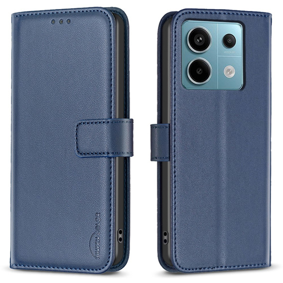 Чохол-сумка для Xiaomi Redmi Note 13 Pro 4G / Xiaomi Redmi Note 14S / Xiaomi Poco M6 Pro 4G, BINFEN Wallet, м'яти