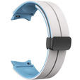 Силіконовий ремінець для Fitbit Inspire 3, Red Samsung Galaxy Watch 4 / 5 40/42/44/46/45MM PRO, Dark Blue / Red