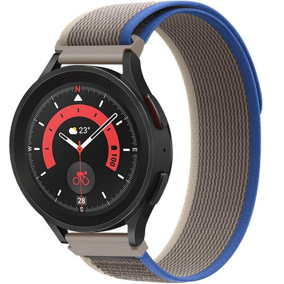 Ремешок Nylon до Samsung Galaxy Watch Active 22mm, Blue