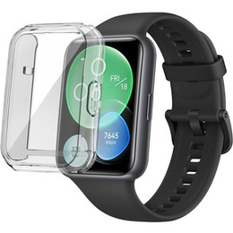 Чехол 2в1 с защитой экрана для часов Huawei Watch Fit 2, Transparent