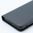 Откидной чехол для Xiaomi 13T / 13T Pro, Crazy Horse Wallet, чёрный