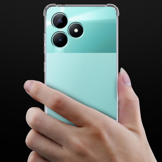 Чехол до Realme C51, Dropproof, прозрачный
