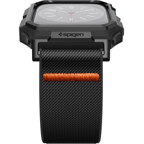 Чехол ремешок SPIGEN до Apple Watch 4/5/6/7/SE 44/45mm, Rugged Armor Pro, Charcoal Grey