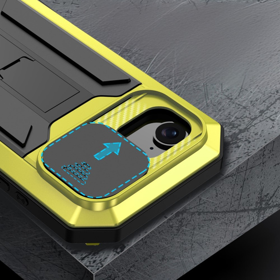 Бронированный чехол для iPhone 16E, R-JUST, жёлтый