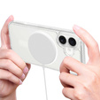 Чохол для iPhone 17, для MagSafe, прозорий