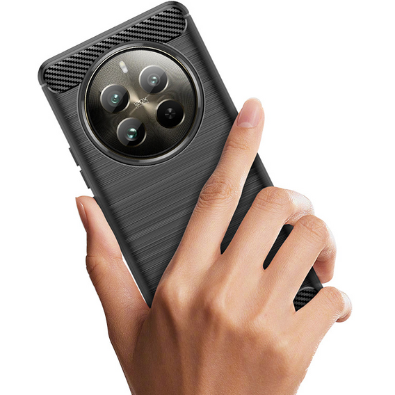 Чoхол до Realme 12 Pro 5G / 12 Pro+ 5G, Carbon, чорний