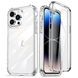 Чехол для iPhone 14 Pro, Shockproof, с пленкой, прозрачный