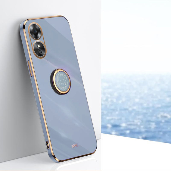 Чехол до Oppo A17, Electro Ring, синий