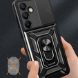 Чехол NOX Camera Slide Samsung Galaxy S24 FE, CamShield Slide, чёрный
