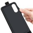 Откидной чехол для Samsung Galaxy S25 Edge, Flip, чёрный