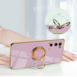 Чoхол до Samsung Galaxy S20, Electro Ring, фіолетовий