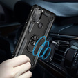 Броньований Чoхол до Motorola Moto G50, Nox Case Ring, чорний