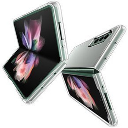 Чохол Rubberized Hard PC Shell для Samsung Galaxy Z Fold 3 5G,  Matte Clear